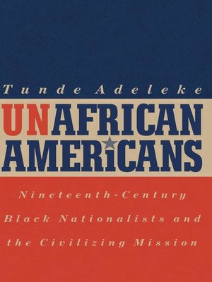 cover image of UnAfrican Americans